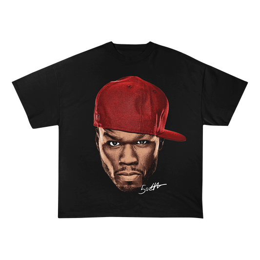 50 Cent Big Face Graphic Tee