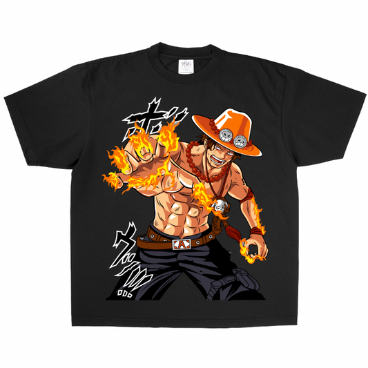 Fire Fist Ace Graphic Tee